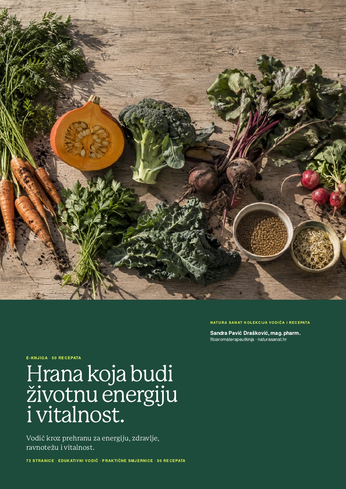 Naslovnica vodiča Hrana za buđenje životne energije i vitalnosti